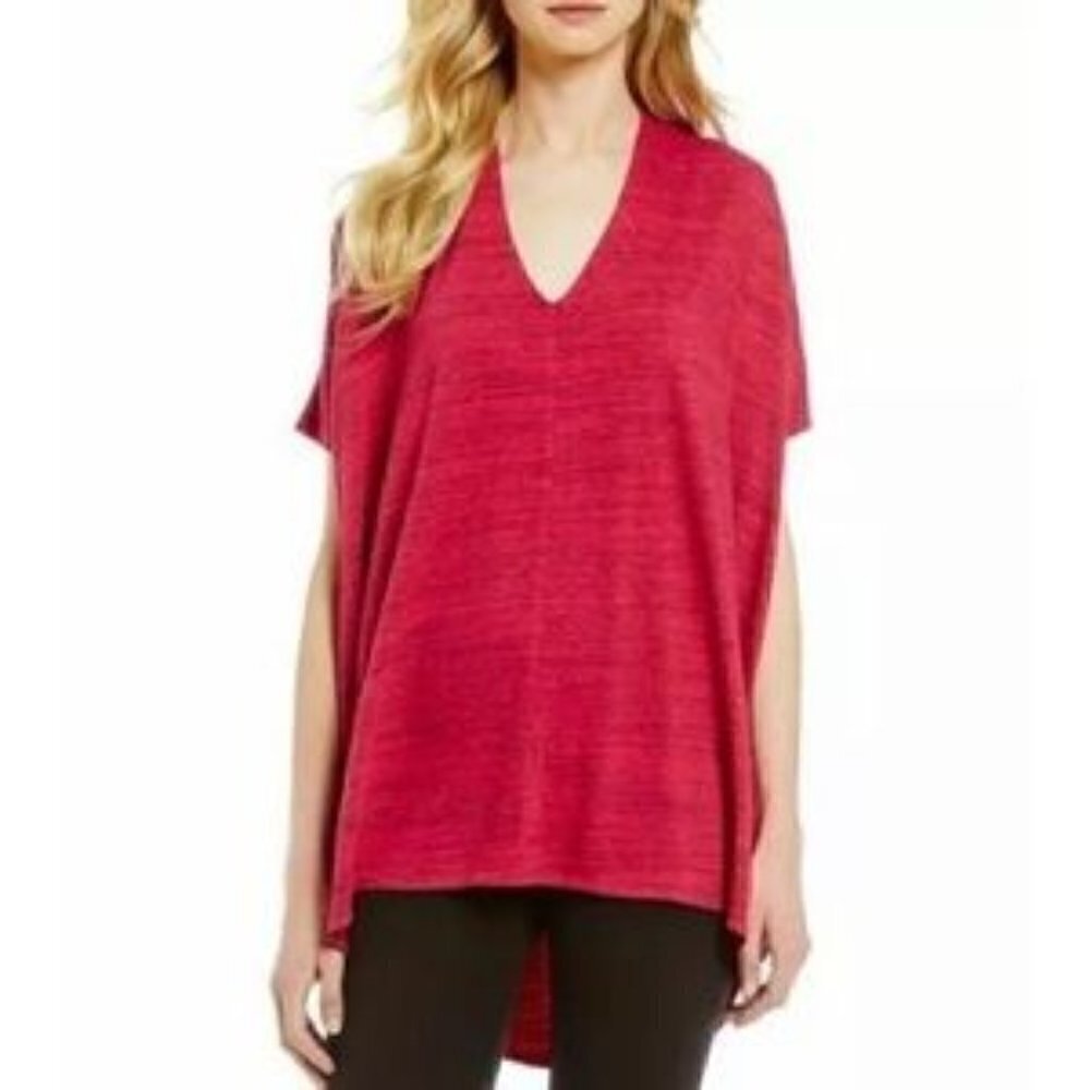 NWT bryn Walker Marled Justin Tunic Striped Melograno Career Top size S